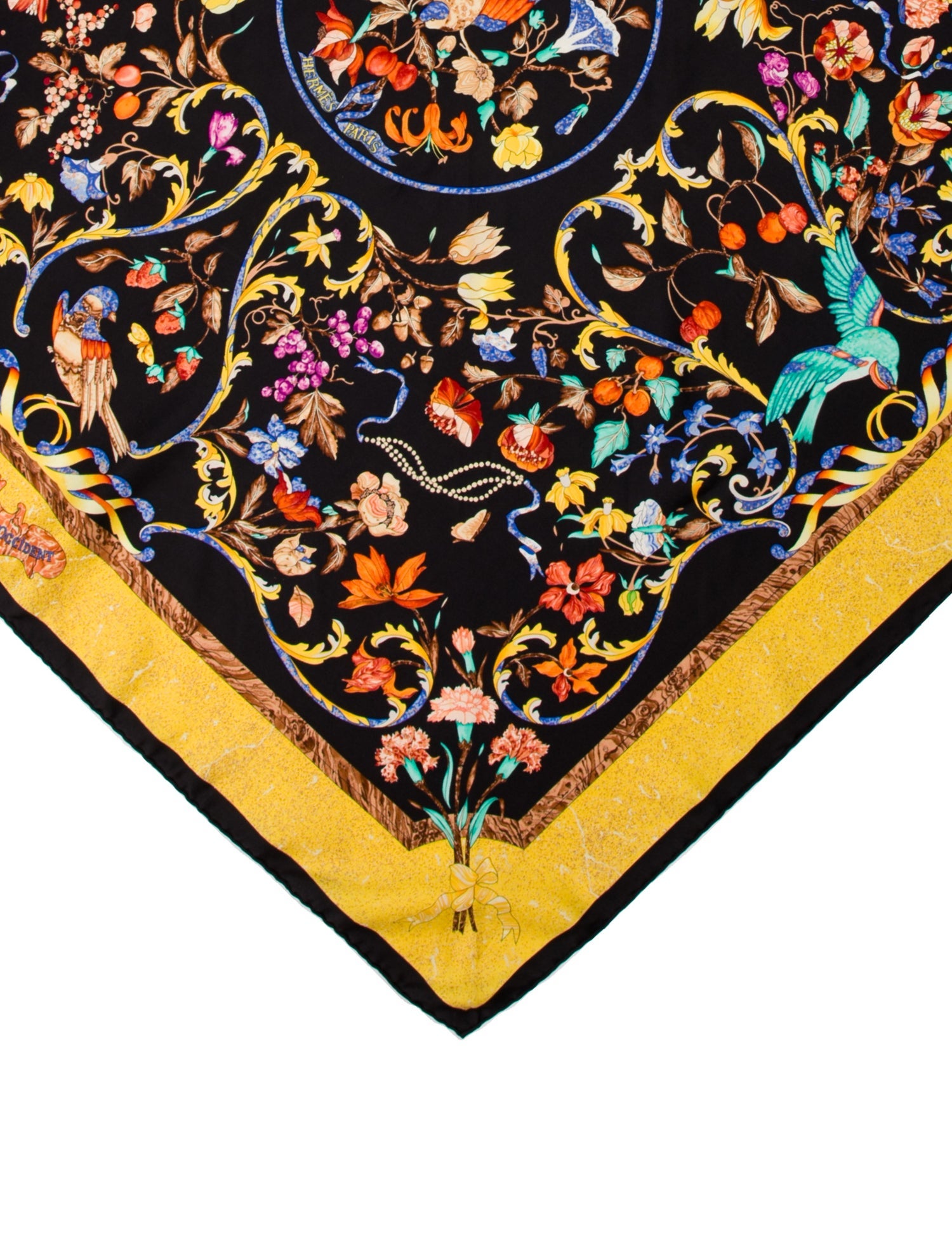 Hermès Pierres d'Orient Et d'Occident Silk Scarf